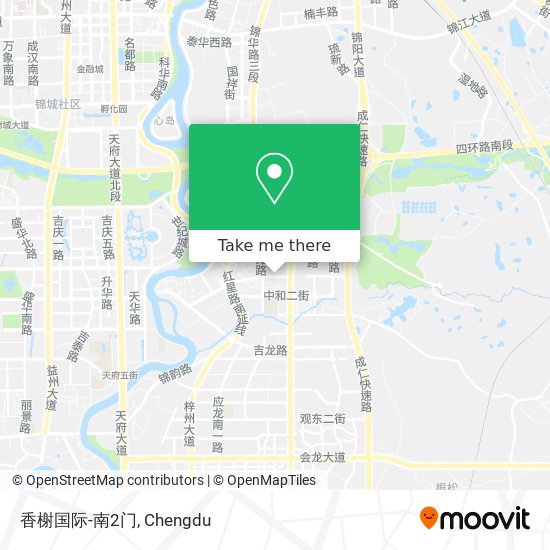 香榭国际-南2门 map