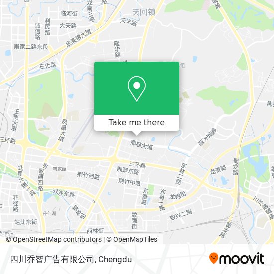 四川乔智广告有限公司 map