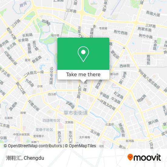 潮鞋汇 map