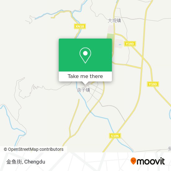 金鱼街 map