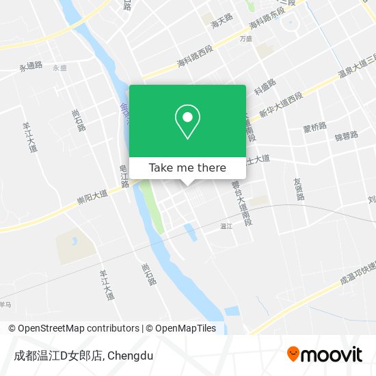 成都温江D女郎店 map