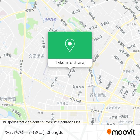 纬八路/经一路(路口) map