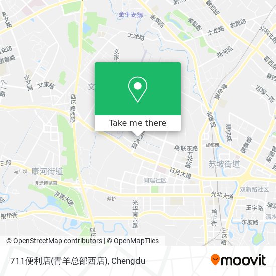 711便利店(青羊总部西店) map