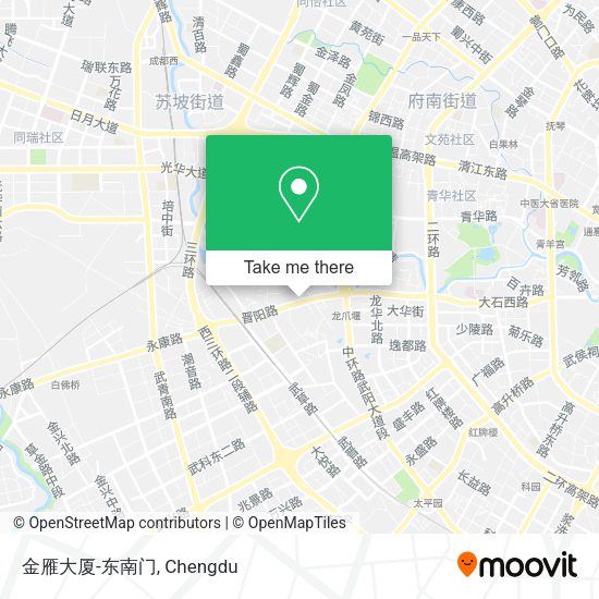 金雁大厦-东南门 map
