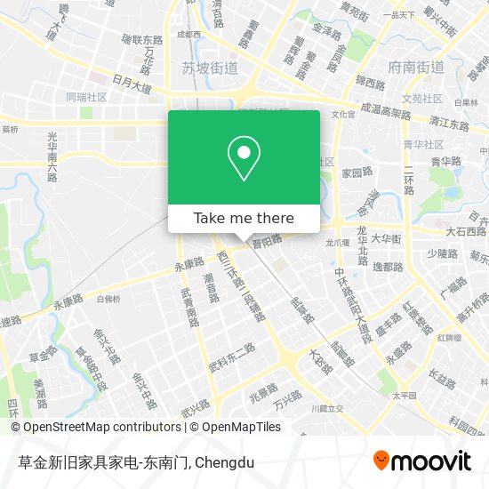 草金新旧家具家电-东南门 map