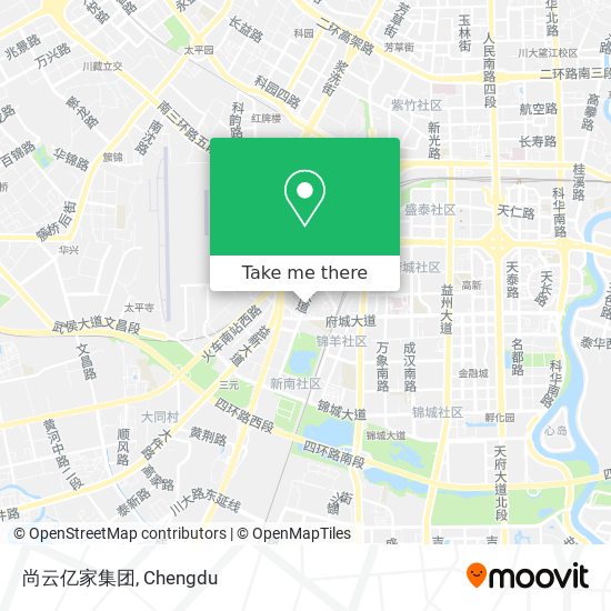 尚云亿家集团 map