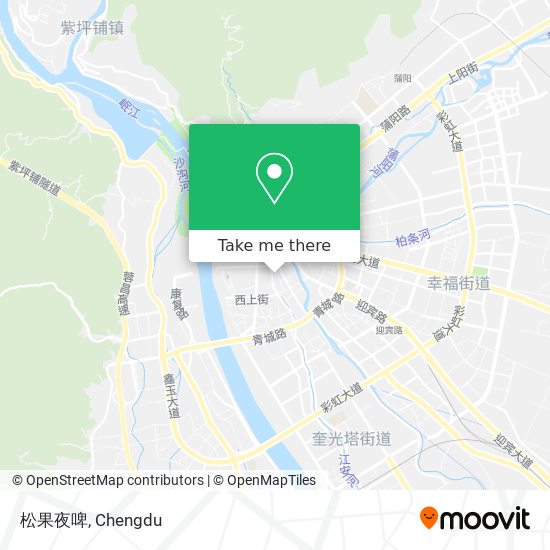 松果夜啤 map