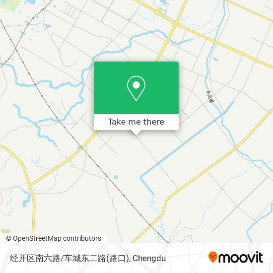 经开区南六路/车城东二路(路口) map