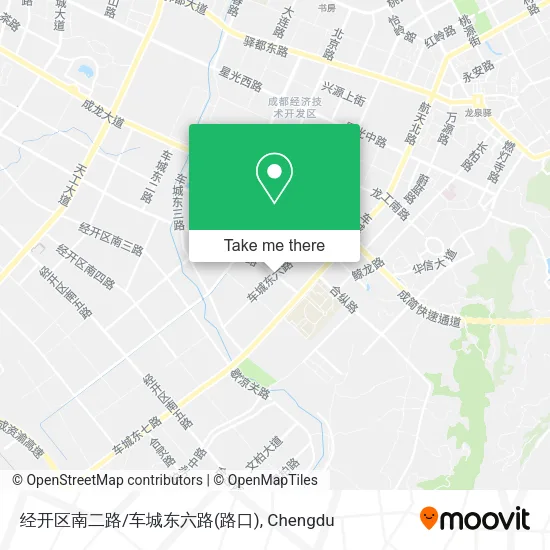 经开区南二路/车城东六路(路口) map