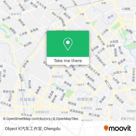 Object K汽车工作室 map