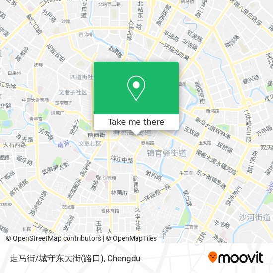 走马街/城守东大街(路口) map