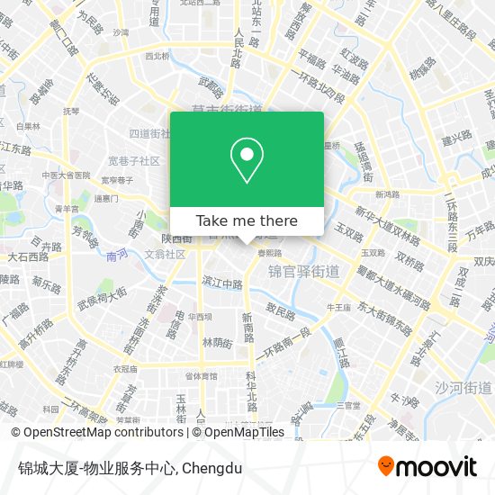 锦城大厦-物业服务中心 map