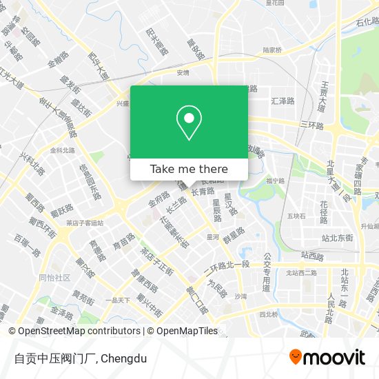 自贡中压阀门厂 map