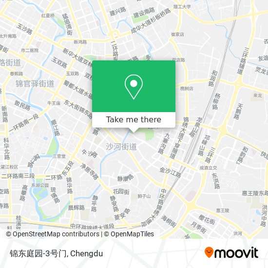锦东庭园-3号门 map