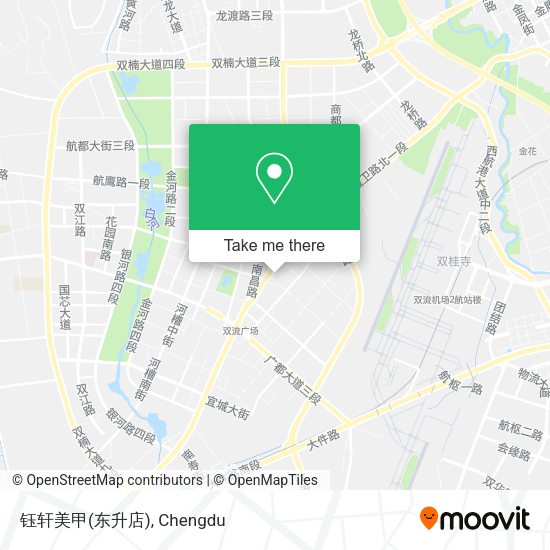 钰轩美甲(东升店) map
