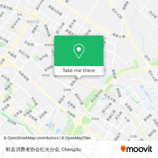 郫县消费者协会红光分会 map