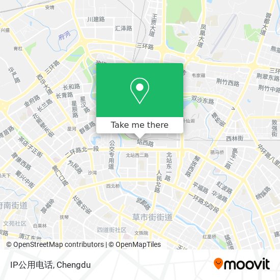 IP公用电话 map