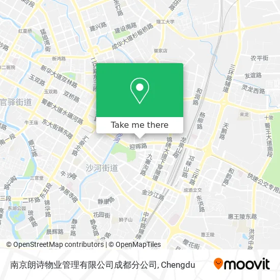 南京朗诗物业管理有限公司成都分公司 map