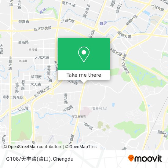 G108/天丰路(路口) map