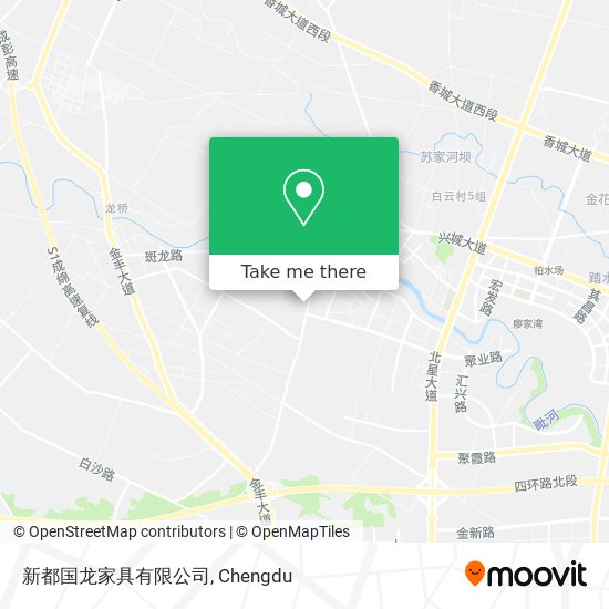 新都国龙家具有限公司 map