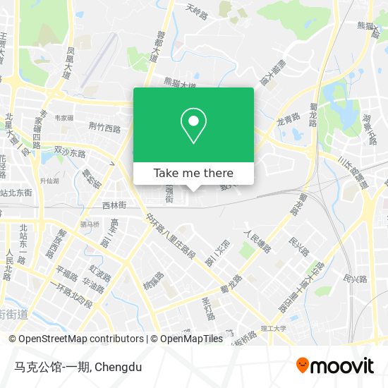 马克公馆-一期 map