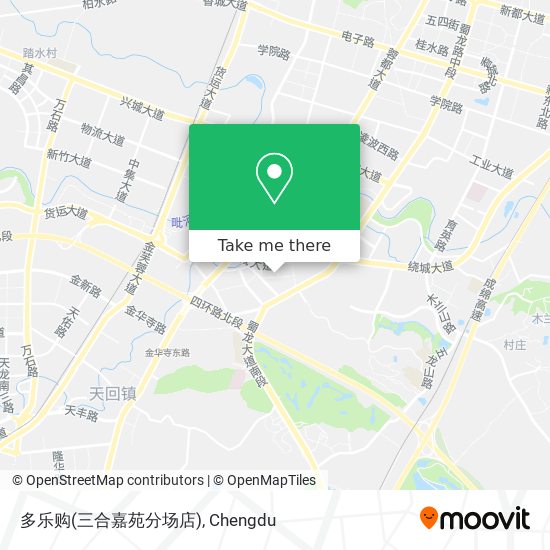 多乐购(三合嘉苑分场店) map