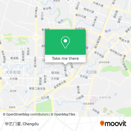 华艺门窗 map