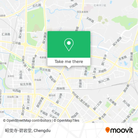 昭觉寺-碧岩堂 map