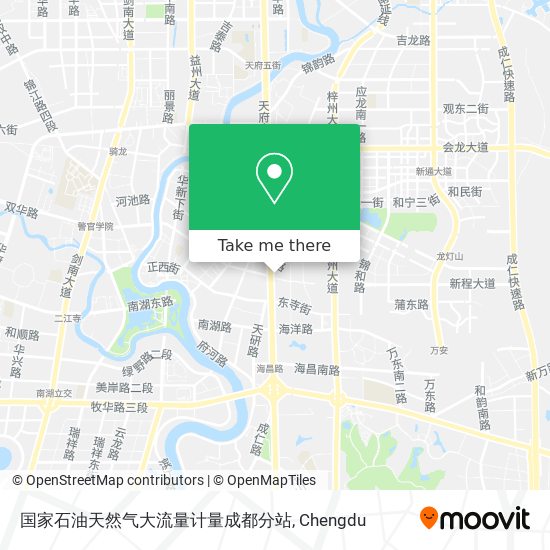 国家石油天然气大流量计量成都分站 map