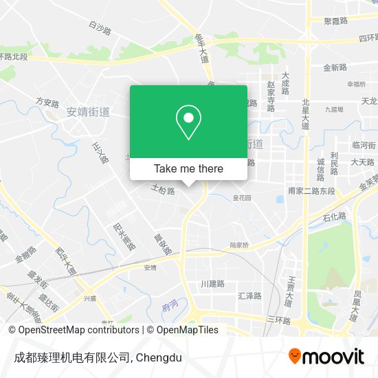 成都臻理机电有限公司 map