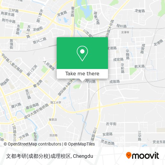 文都考研(成都分校)成理校区 map