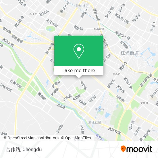 合作路 map