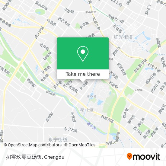 捌零玖零豆汤饭 map