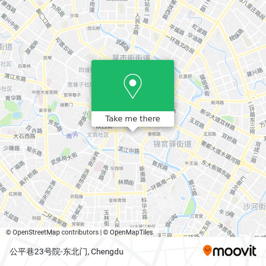 公平巷23号院-东北门 map