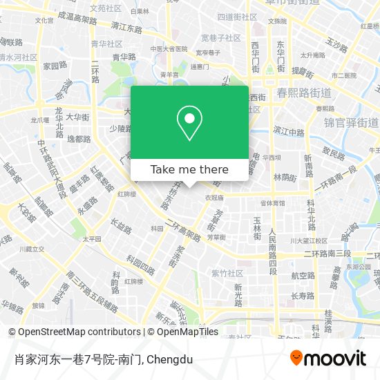 肖家河东一巷7号院-南门 map
