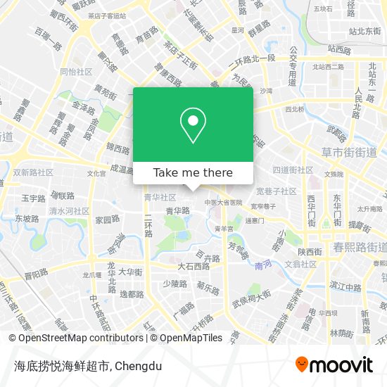 海底捞悦海鲜超市 map