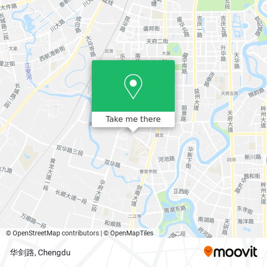 华剑路 map