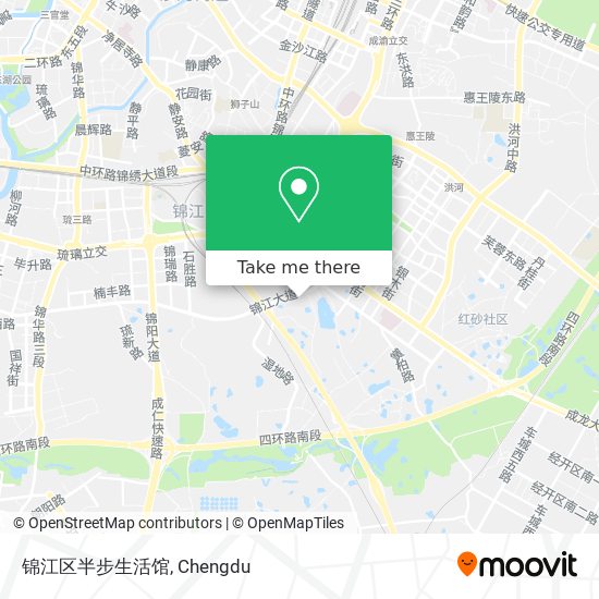 锦江区半步生活馆 map