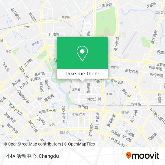 小区活动中心 map