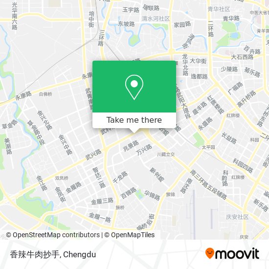 香辣牛肉抄手 map