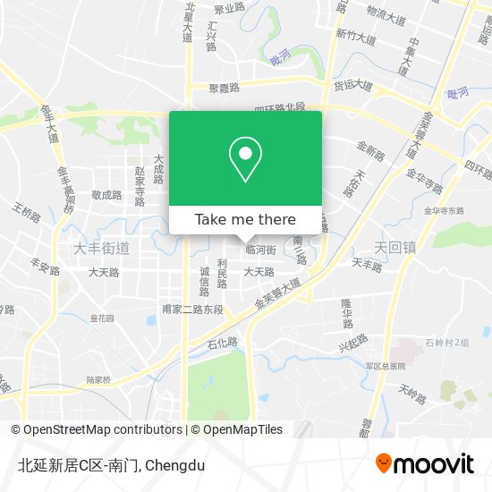 北延新居C区-南门 map