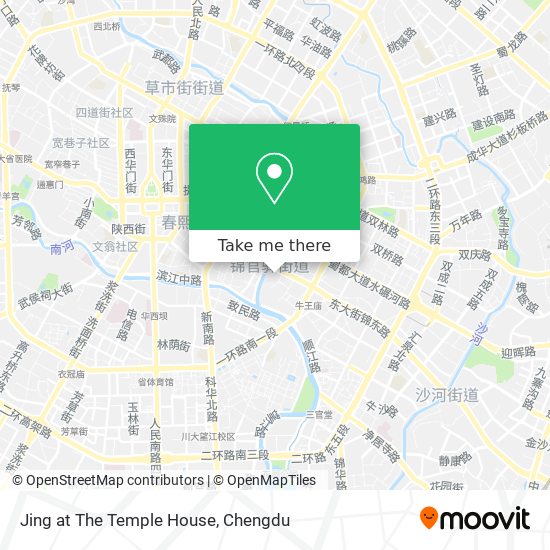 Jing at The Temple House map