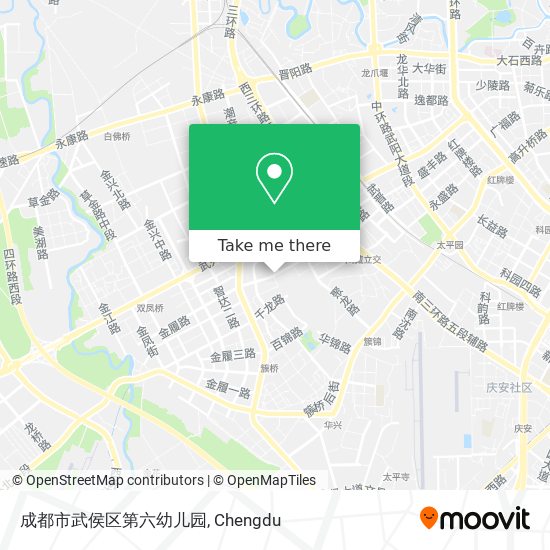 成都市武侯区第六幼儿园 map