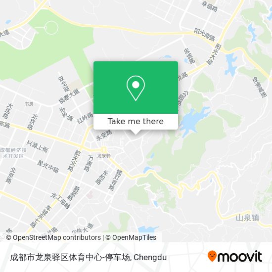 成都市龙泉驿区体育中心-停车场 map
