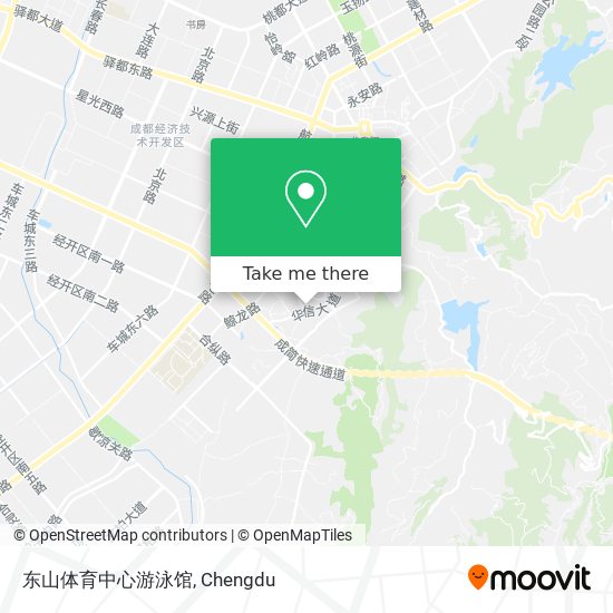 东山体育中心游泳馆 map