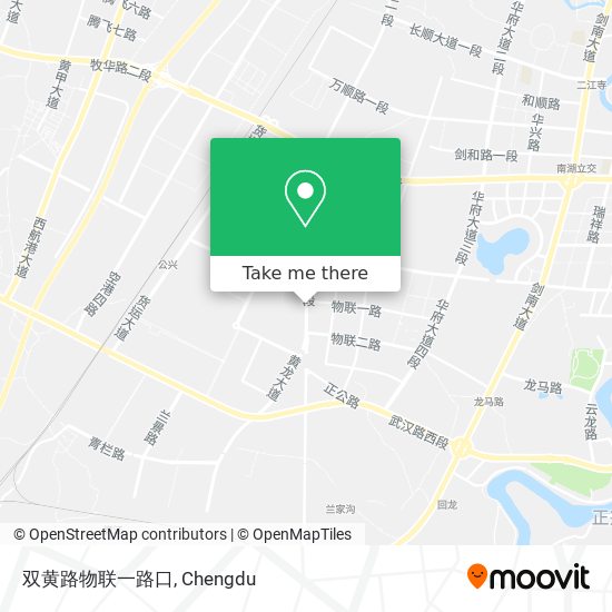 双黄路物联一路口 map