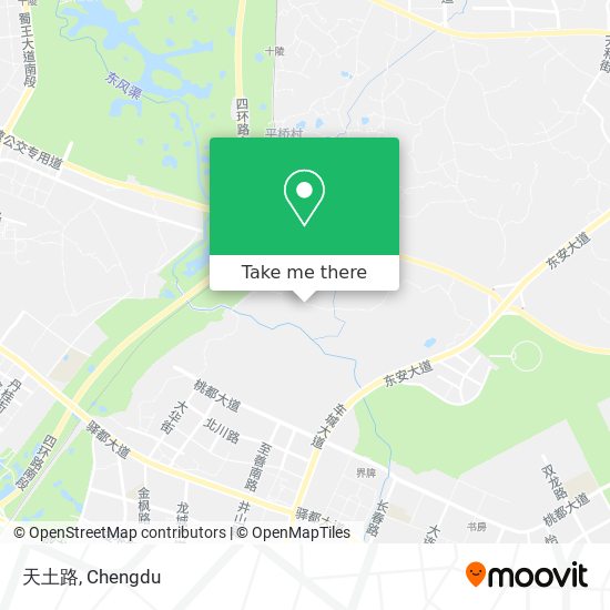 天土路 map