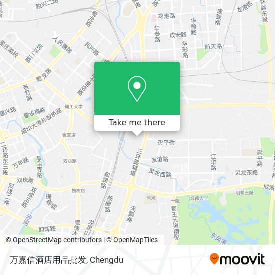万嘉信酒店用品批发 map