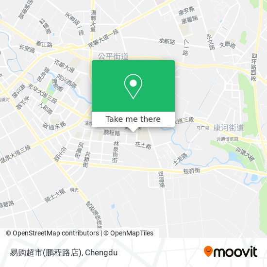 易购超市(鹏程路店) map