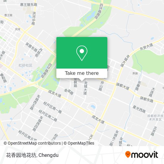 花香园地花坊 map